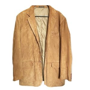 100% Leather Jacket. Louis Dell’ Olio-Made in Italy, US size 44, Italian…